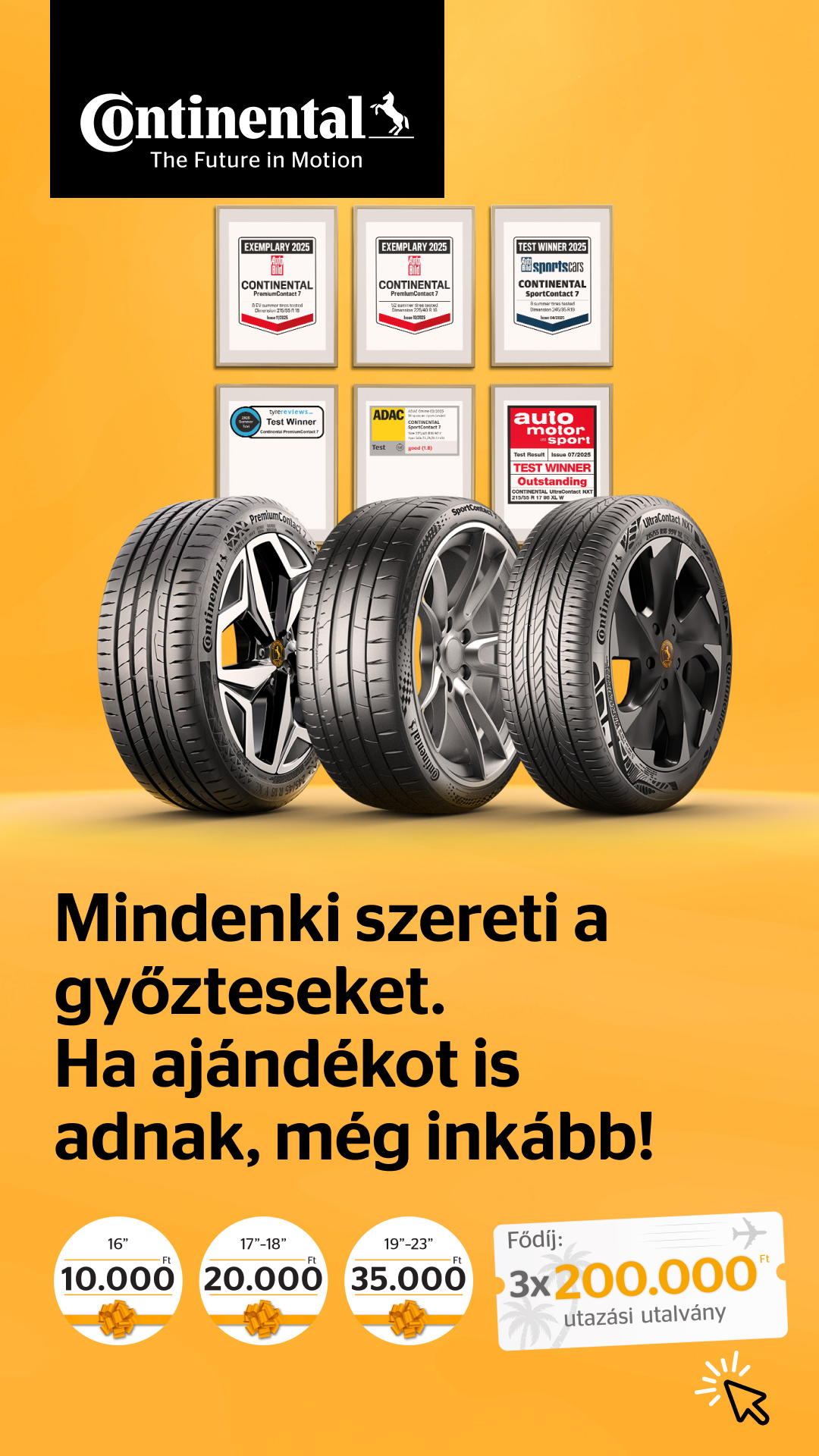Continental nyári akció